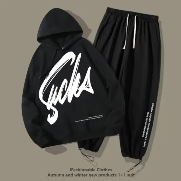 Men’s Hip Hop Streetwear Tracksuit - Image 5