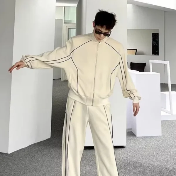 Men's Japanese-Inspired Sports Suit - Image 3