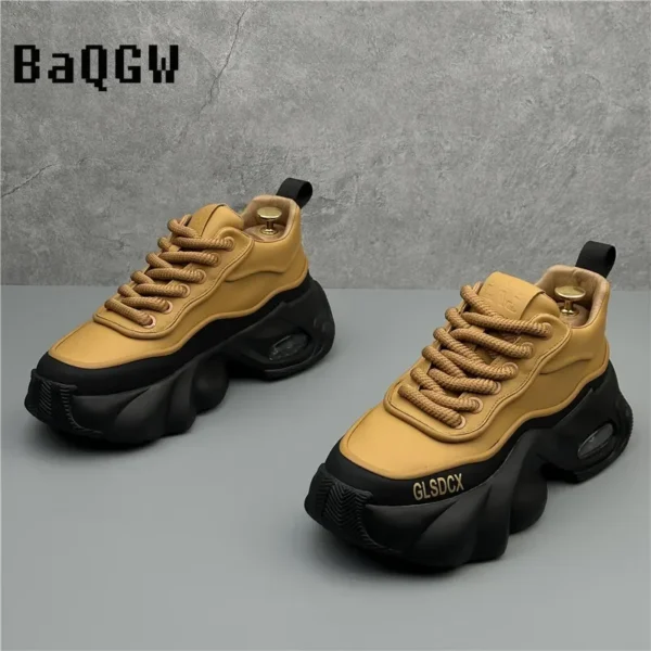 Men's Designer Platform Sneakers - Image 5