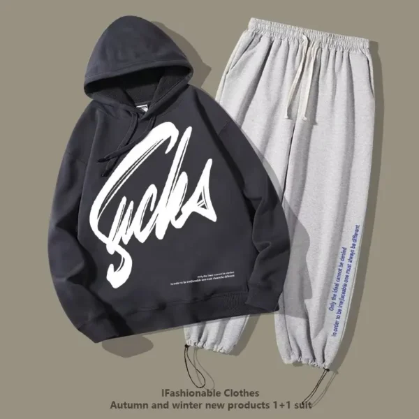 Men’s Hip Hop Streetwear Tracksuit - Image 4