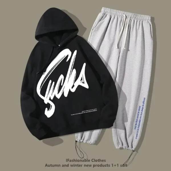 Men’s Hip Hop Streetwear Tracksuit - Image 6