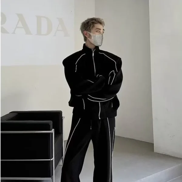 Men's Japanese-Inspired Sports Suit - Image 5