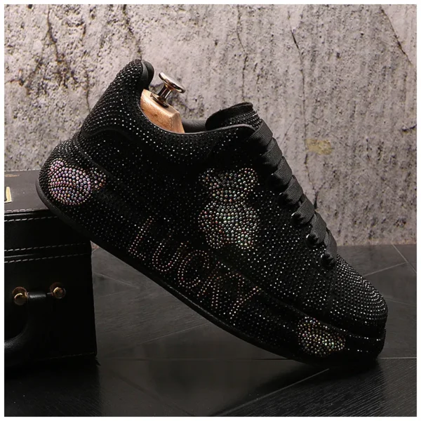 Luxury Embroidered Men’s Wedding Loafers - Image 3