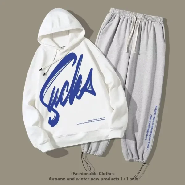 Men’s Hip Hop Streetwear Tracksuit - Image 2
