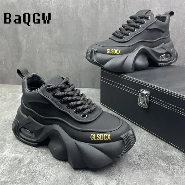 Men's Designer Platform Sneakers - Image 3