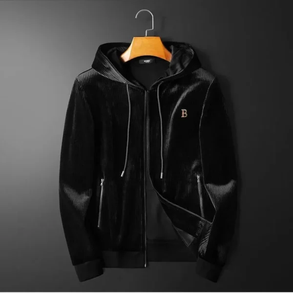 Men’s High-End Velvet Tracksuit - Image 3