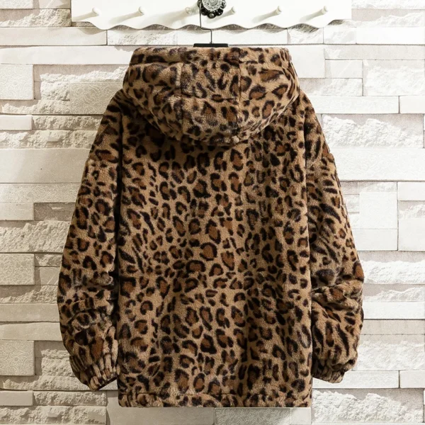 Unisex Leopard Print Jacket - Image 2