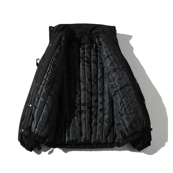 Ribbons Pocket Padded Parka - Image 3