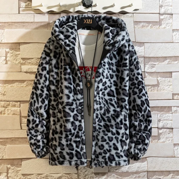 Unisex Leopard Print Jacket - Image 6