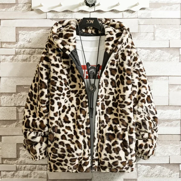 Unisex Leopard Print Jacket - Image 3