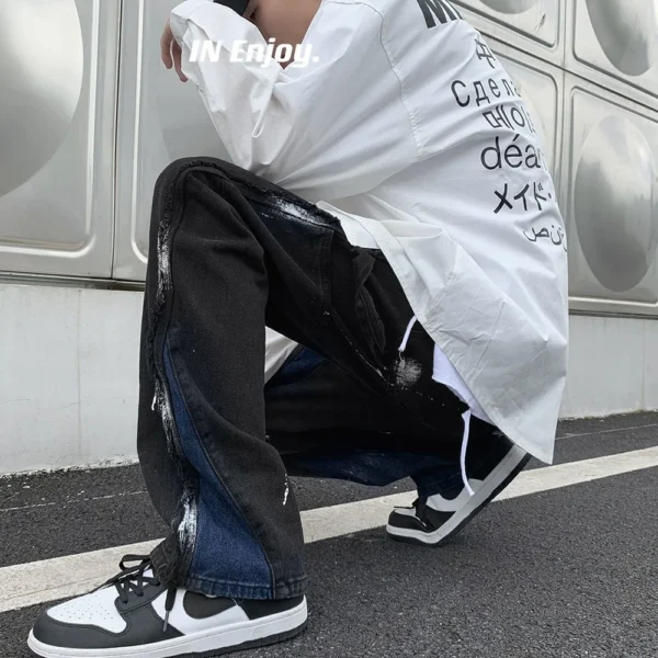 Washed Splash Jeans - Image 2