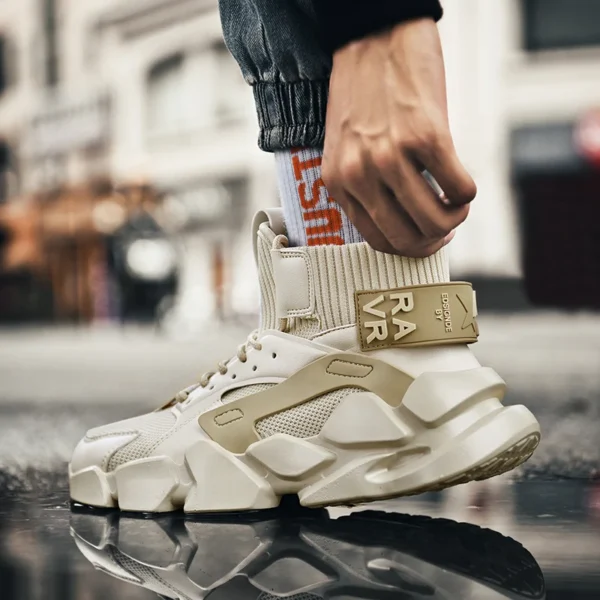 Men’s High-Top Chunky Sneakers - Image 3