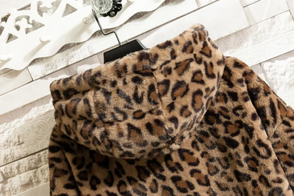 Unisex Leopard Print Jacket - Image 4