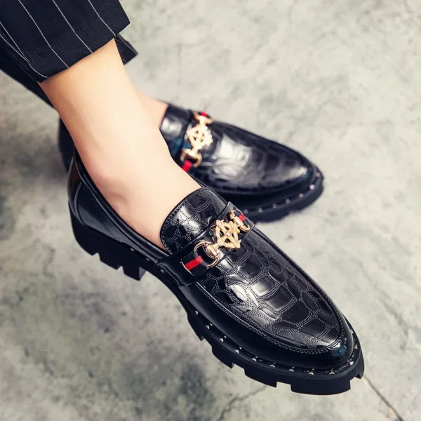 Men’s Luxury Leather Dress Shoes - Image 2