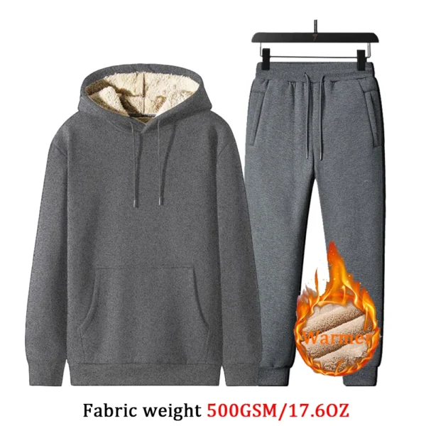 Winter Warm Lambswool Tracksuit - Image 3