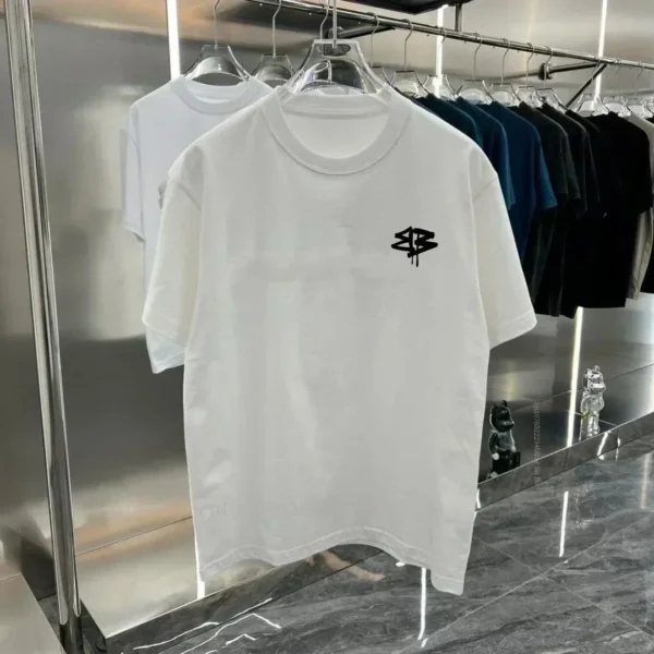 High-End Printed Cotton T-Shirt - Image 2