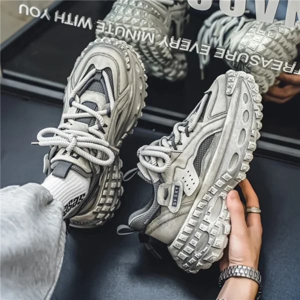 Men’s Vintage Platform Sneakers - Image 6