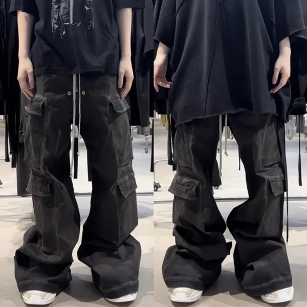 Wide-Leg Baggy Jeans - Image 4