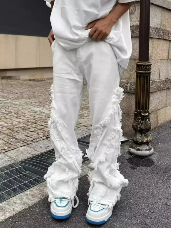 Raw Edge Street Jeans - Image 3