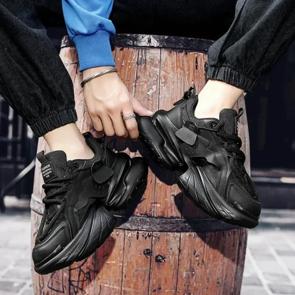 Men’s Platform Casual Sneakers - Image 2