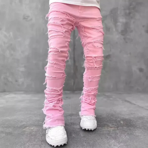 European Street Style Jeans - Image 3