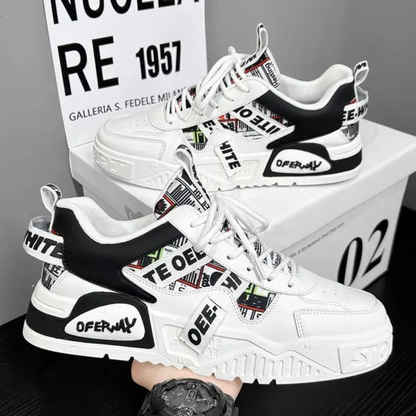 Platform Skateboard Sneakers - Image 2