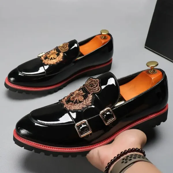 Men’s Leather Slip-On Loafers