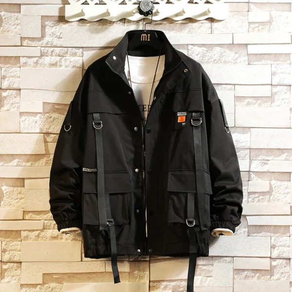 Patchwork Zipper Tracksuit - Image 2