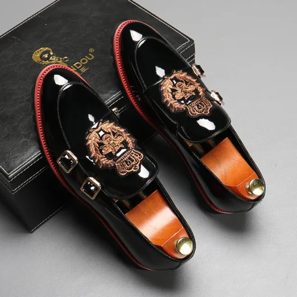 Men’s Leather Slip-On Loafers - Image 3