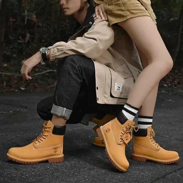 High-Top Ankle Boots - Image 4