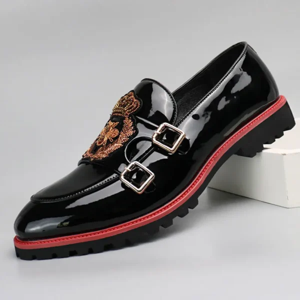 Men’s Leather Slip-On Loafers - Image 4
