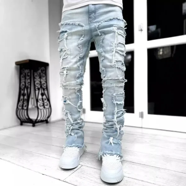 European Street Style Jeans - Image 2