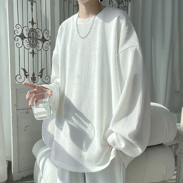 Loose Fit Long Sleeve T-Shirt