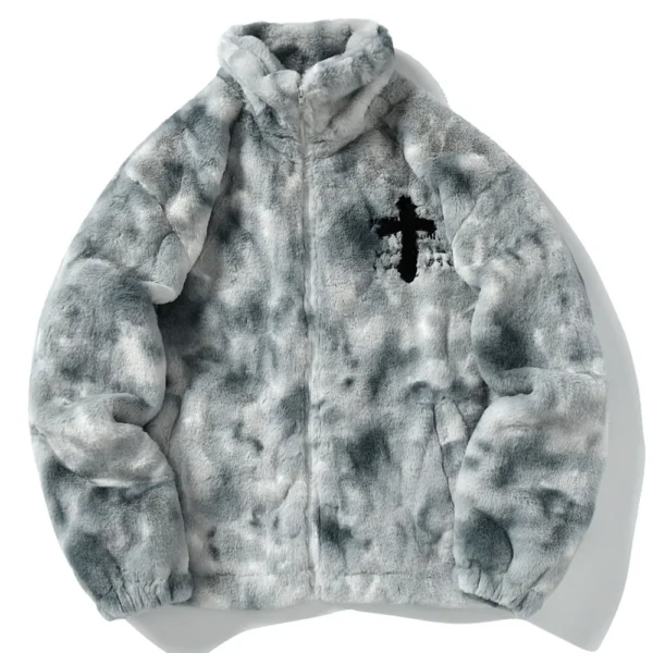 Rabbit Fur Fleece Jacket - Image 2