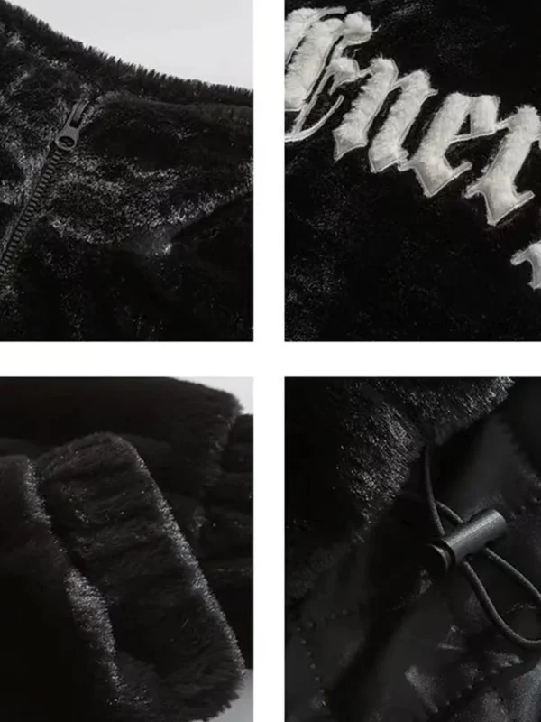 Rabbit Fur Padded Jacket - Image 5