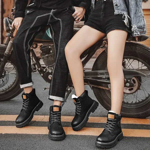 High-Top Ankle Boots - Image 6