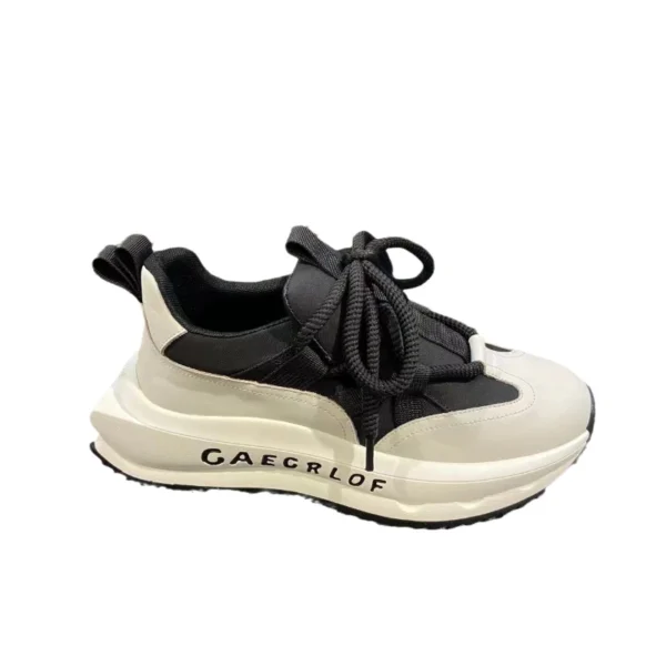Men’s Thick-Sole Elevated Sneakers - Image 5