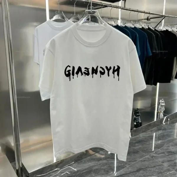 High-End Printed Cotton T-Shirt - Image 5