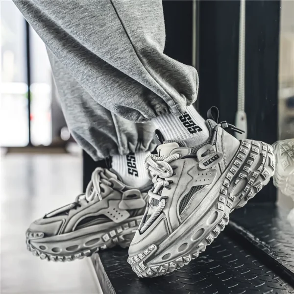 Men’s Vintage Platform Sneakers - Image 5