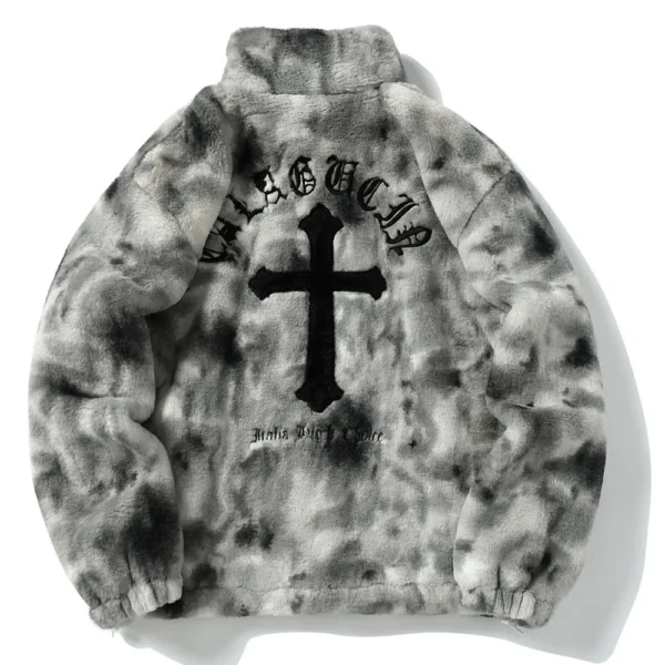 Rabbit Fur Fleece Jacket - Image 4