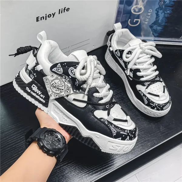 Men’s Mesh Sport Sneakers - Image 2