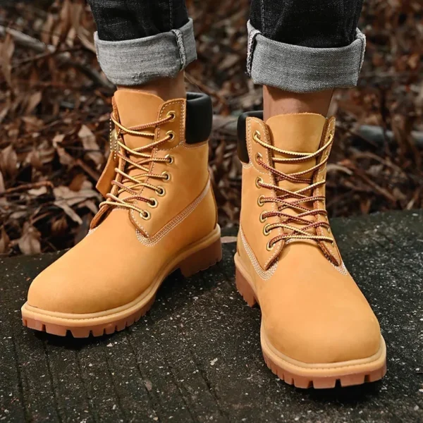 High-Top Ankle Boots - Image 3
