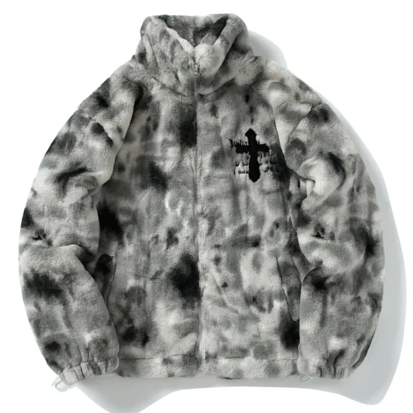 Rabbit Fur Fleece Jacket - Image 3