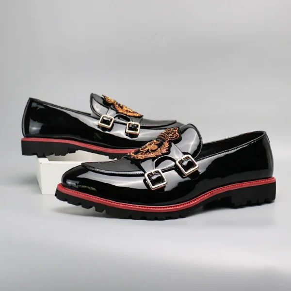 Men’s Leather Slip-On Loafers - Image 5